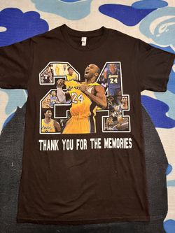 Vintage Kobe bryant lakers graphic tee shirt