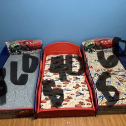 Toddler Bed With Mattress Lightning McQueen 