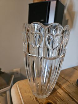 Vintage Saks Fifth Avenue Crystal Vase