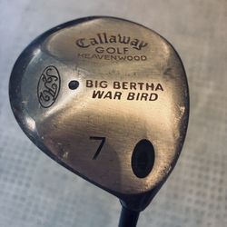 Callaway Golf Big Bertha War Bird Heavenwood 7 Wood RCH 96 RH Regular Flex