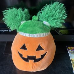  Squishmallow 8" Paige The Pumpkin  Halloween Orange & Green 