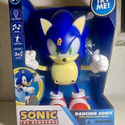 NEW Sonic the Hedgehog Dancing Light Up Sound Battle 10" Figure Limited Edition