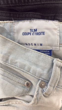 Slim Coupe Etroite Jeans
