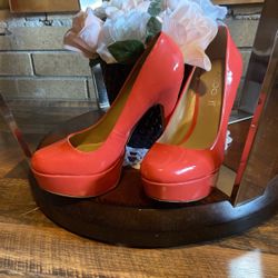 Salmon Color Heels 