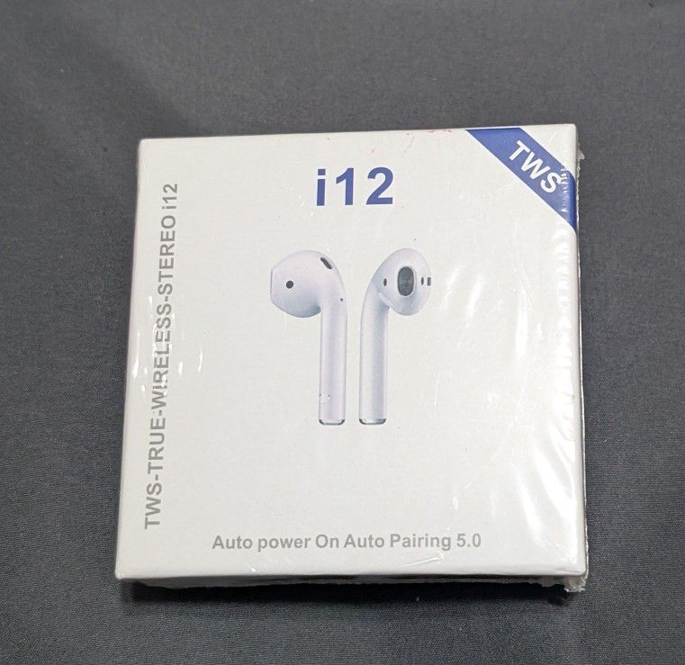 TWS True Wireless Stereo i12 - Bluetooth Wireless Earpods