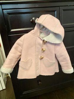 Pink toddler coat