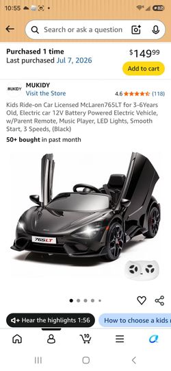 Mukidy McLaren power wheel