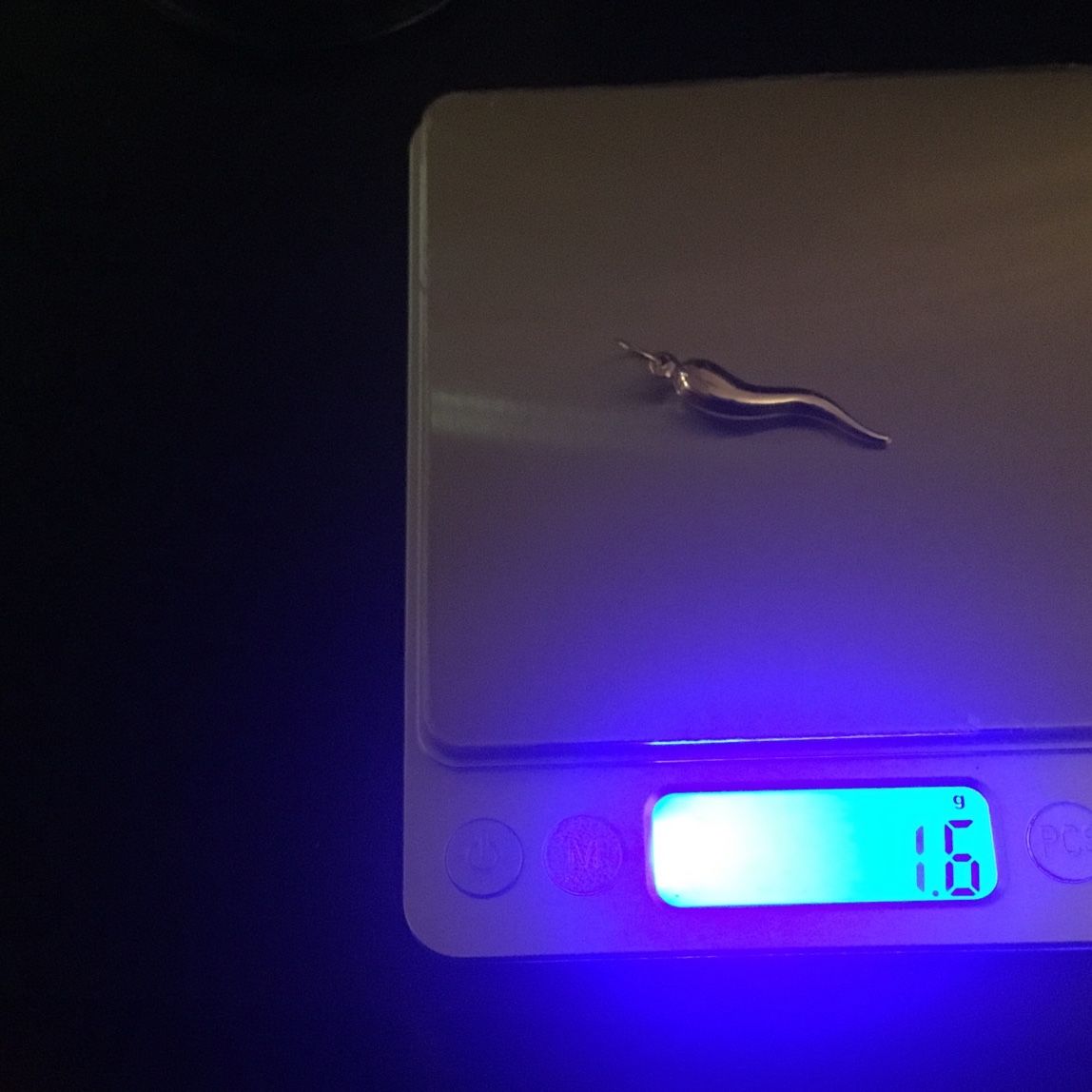 14 K Italian Horn Pendent I Have Recepit