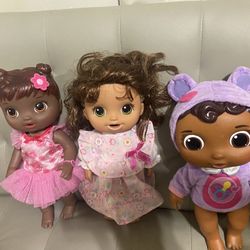 Hasbro Doll Lot Of 3