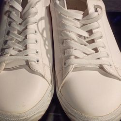 SNEAKER. WHITE  MEN H&M. US 11.5
