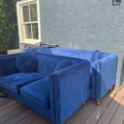 VELVET SOFA 