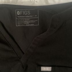 Womens FIGS scrubs Shirt Size M 