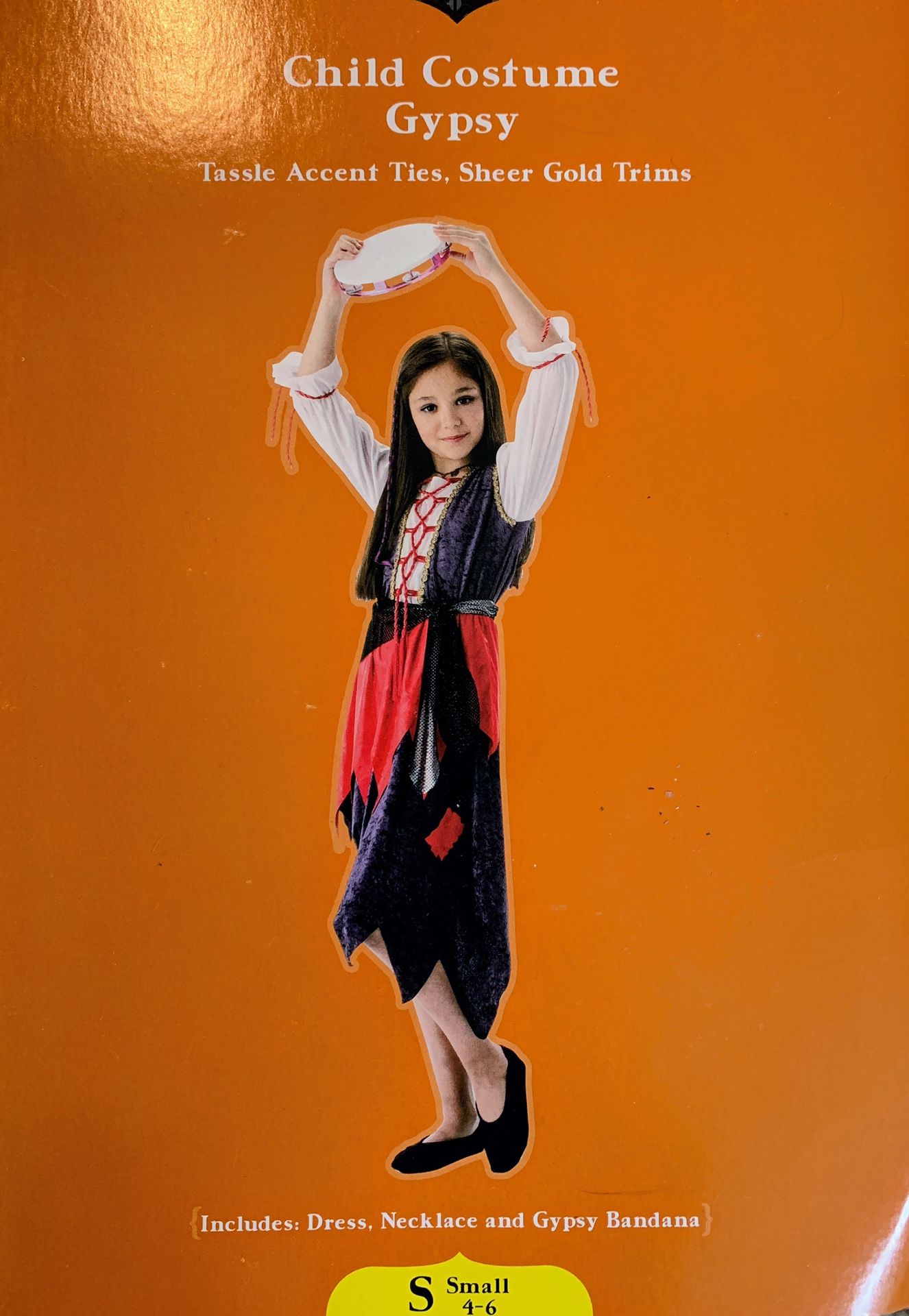 Gypsy Girl Halloween costume 4-6yrs
