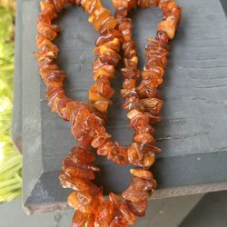 Large Baltic amber necklace