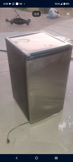 Mini cooler backyard party bbq area fridge