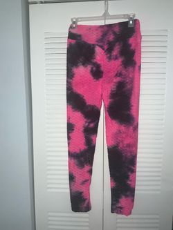 NEW Women's Honeycomb Textured Tie-Dye Leggings – $5 EACH  – S/M & L/XL