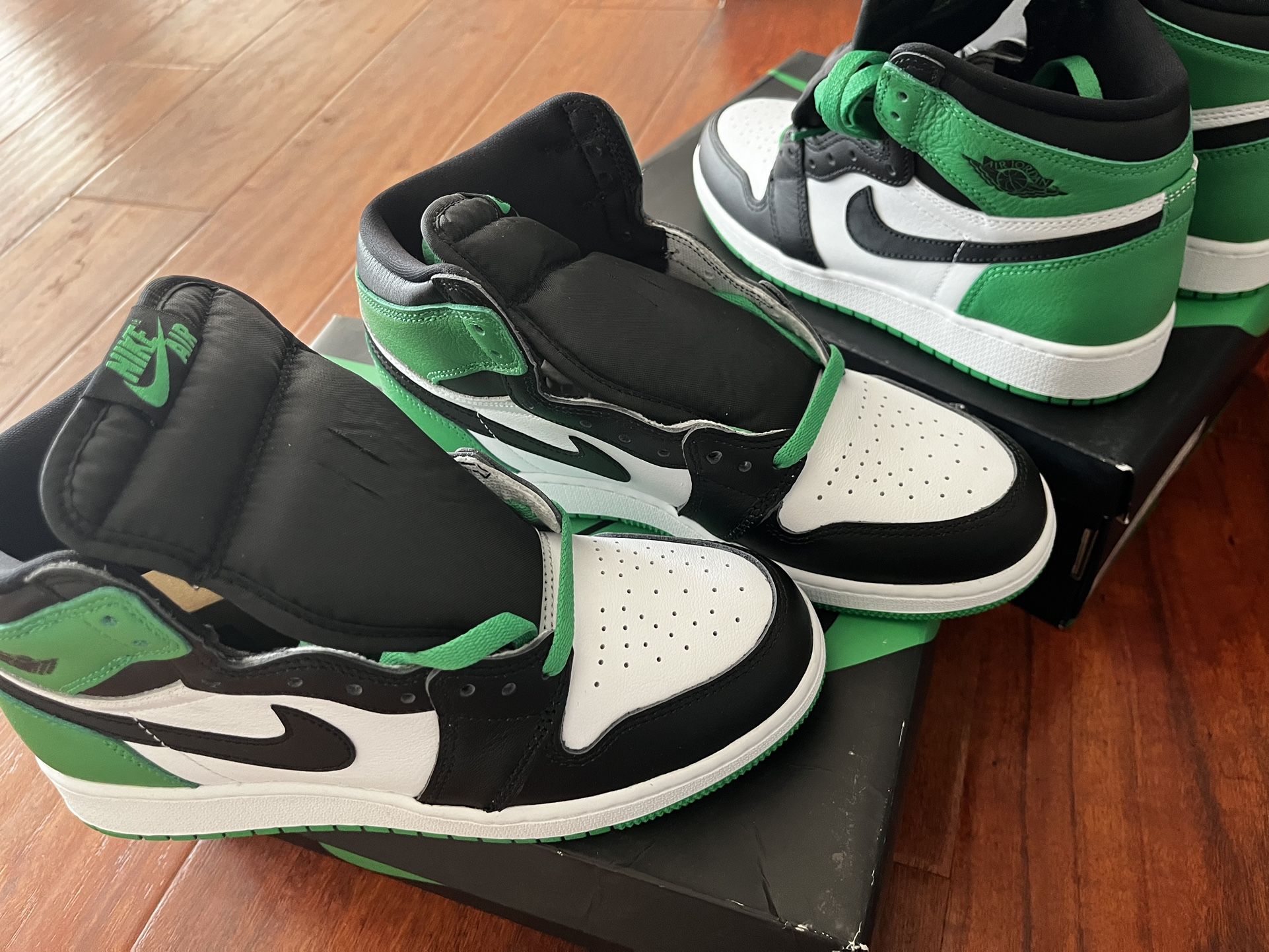 Air Jordan 1 Retro High OG LUCKY GREEN SIZE 6Y
