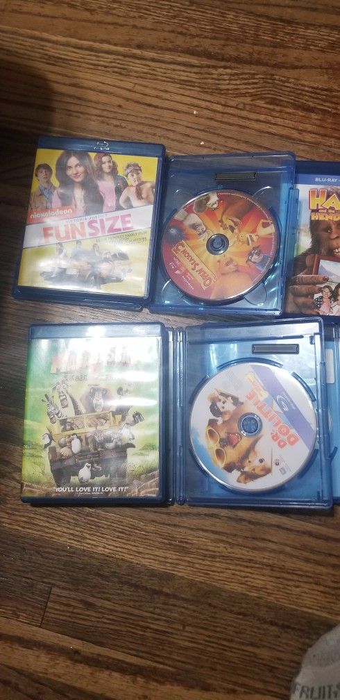 Assorted Kids Blue Ray's