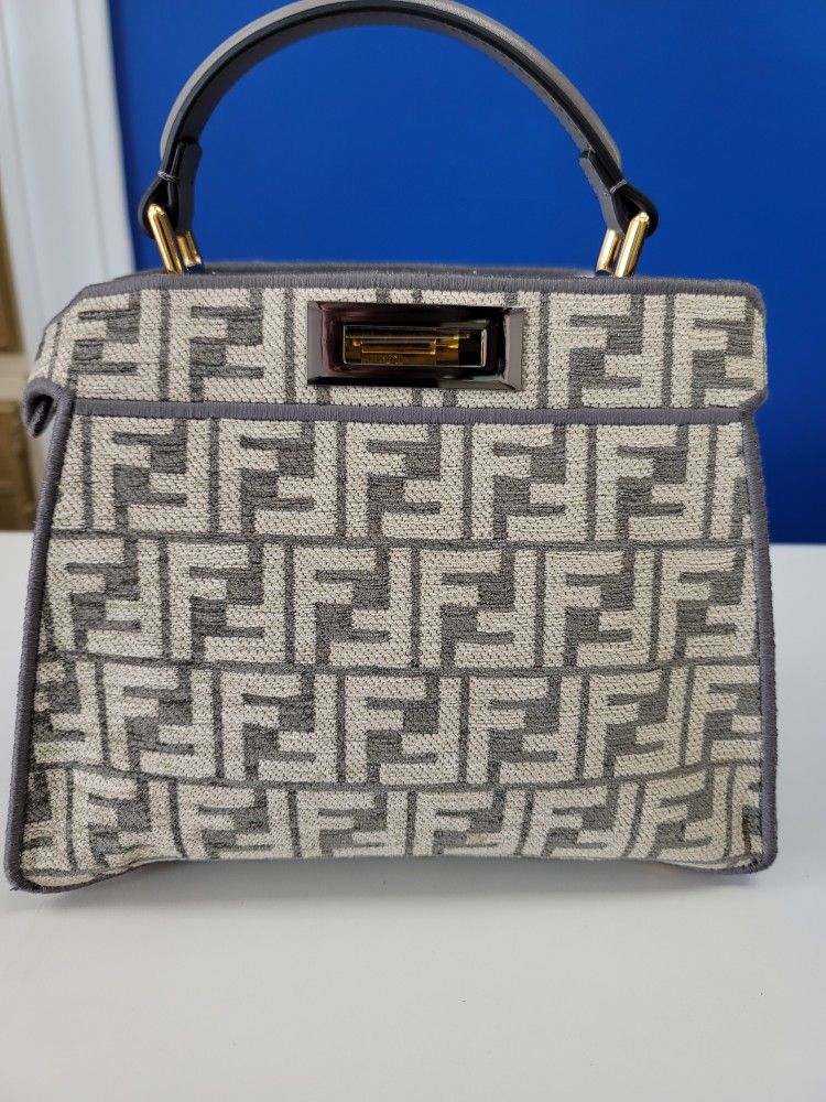 Fendi Peekaboo Small Tote Bag