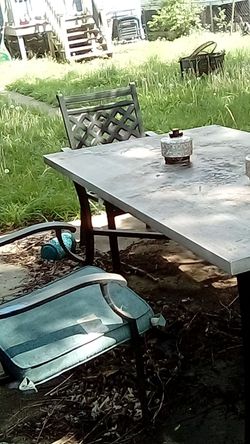 Outdoor all year round furniture
