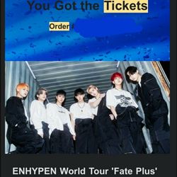 ENHYPEN World Tour 'Fate Plus' In U.S. Tickets