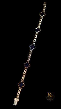 14KT Clover Bracelet