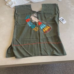 Blusa Mexicana Unisex Artesania Nueva