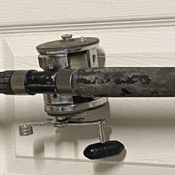 The Name Of The Reel Is (A Old Penn Reel) Deep Sea Fishing Reel! Also Rod A Very Strong Rod! 