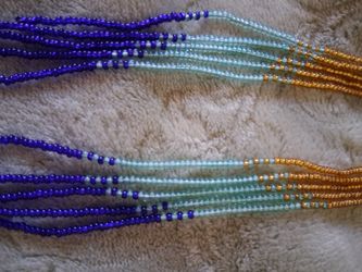 Long Beaded Earrings