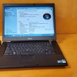 One Dell Windows 7 Professional Laptop, E6500, 2.67GHz Speed, 4GB RAM, 180GB SSD 