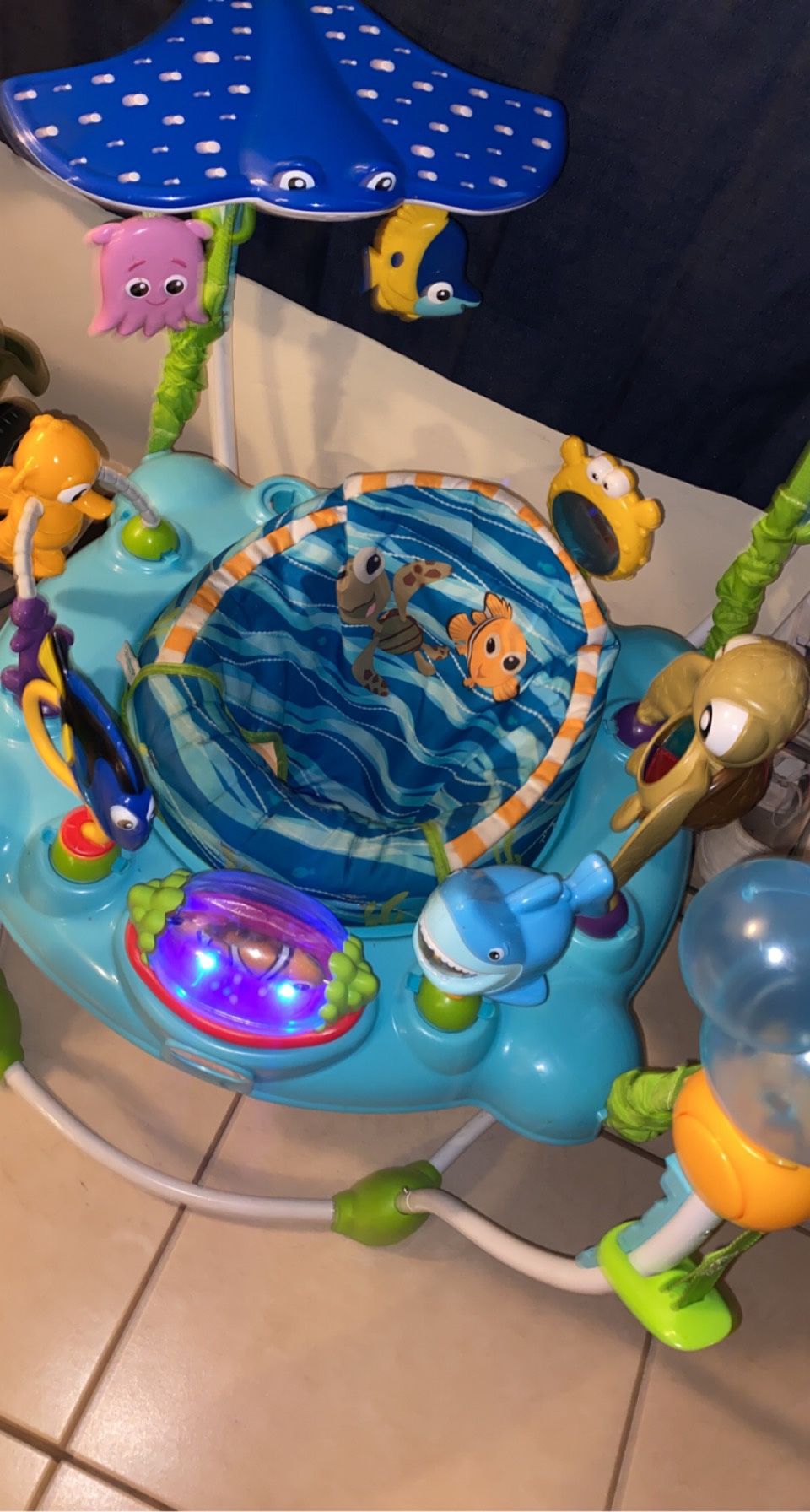 Disney baby finding Nemo Sea of activities jumper
