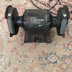 Black&decker 6” Bench Grinder