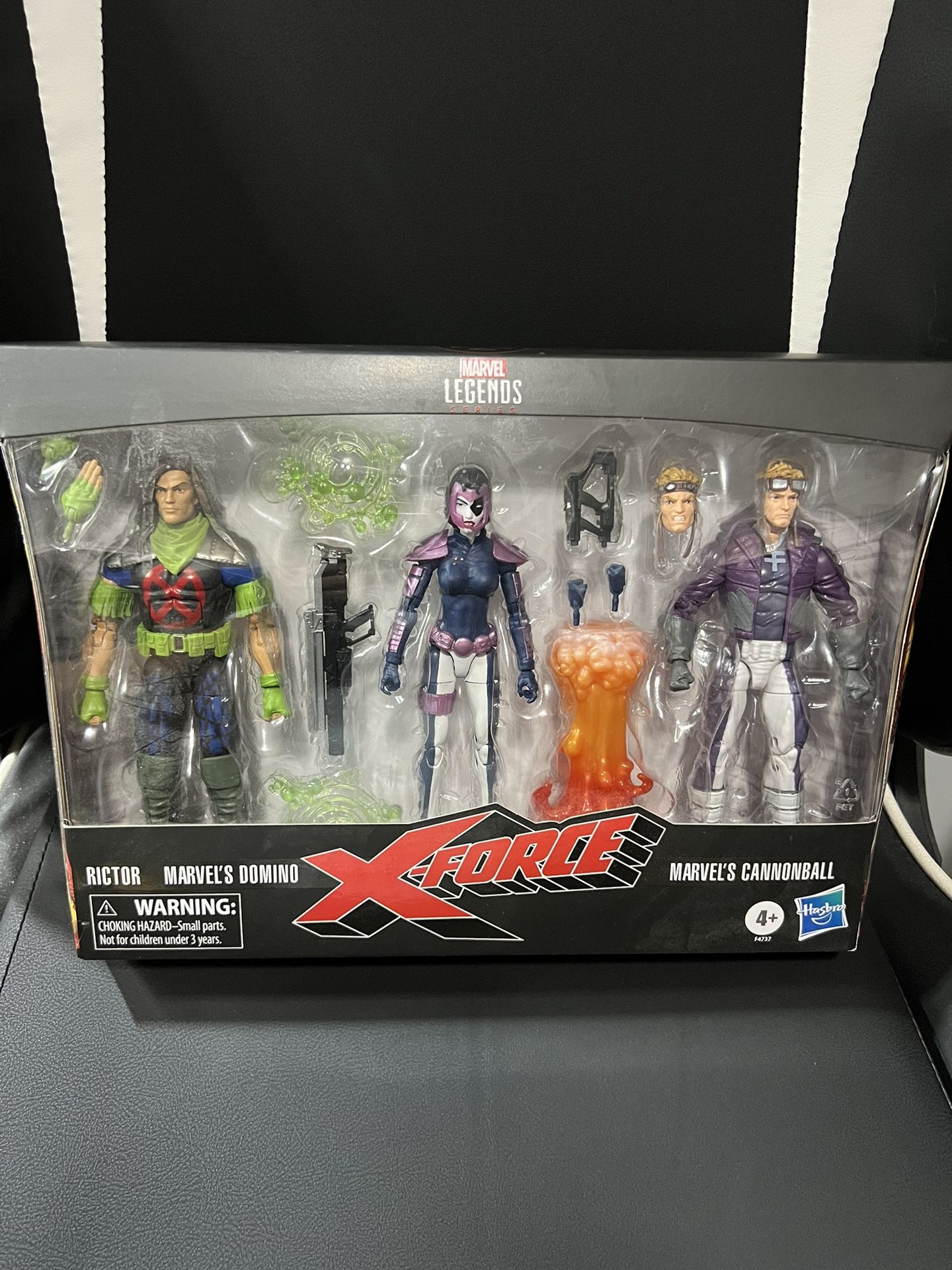 MARVEL Legends X-MEN X-Force Rictor Domino Cannonball Exclusive 6" Figure 3 Pack