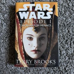 STAR WARS EPISODE 1 THE PHANTOM MENACE Terry Brooks 1999 First Edition