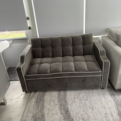 brand New Sleep, Sofa, Full-Size, Contemporary Barrel, Coffee Table