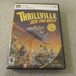 THRILLVILLE OFF THE RAILS VIDEO GAME PC - DVD-ROM 