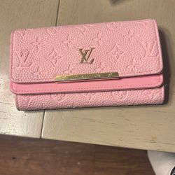 Pink Louis Vuitton Wallet 