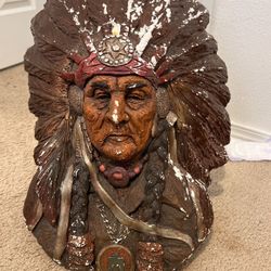 Indian Native Statue 