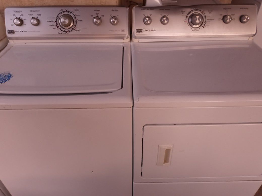 Maytag washer electric dryer set