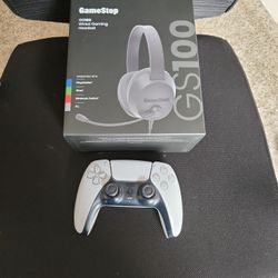 Ps5 Controller And Headset 
