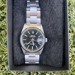 Silver Oyster Rolex