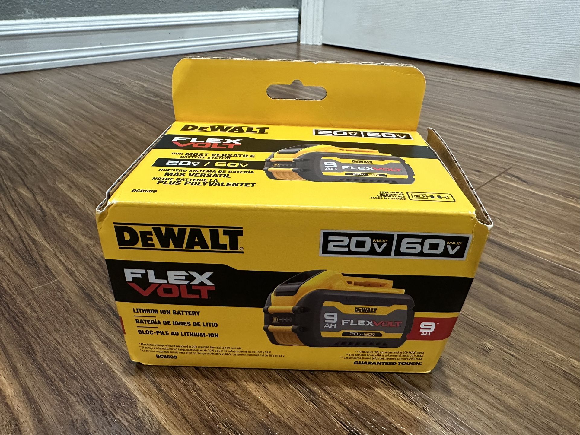 DeWalt 9ah Flexvolt Battery