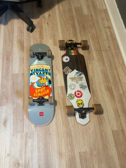 Two Complete Skateboards – Chocolate + Dusters – $80 OBO