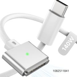 LUCMO Magnetic 3 Cable 6.6 FT for M5/M4/M3/M2 MacBook Air Pro Charger