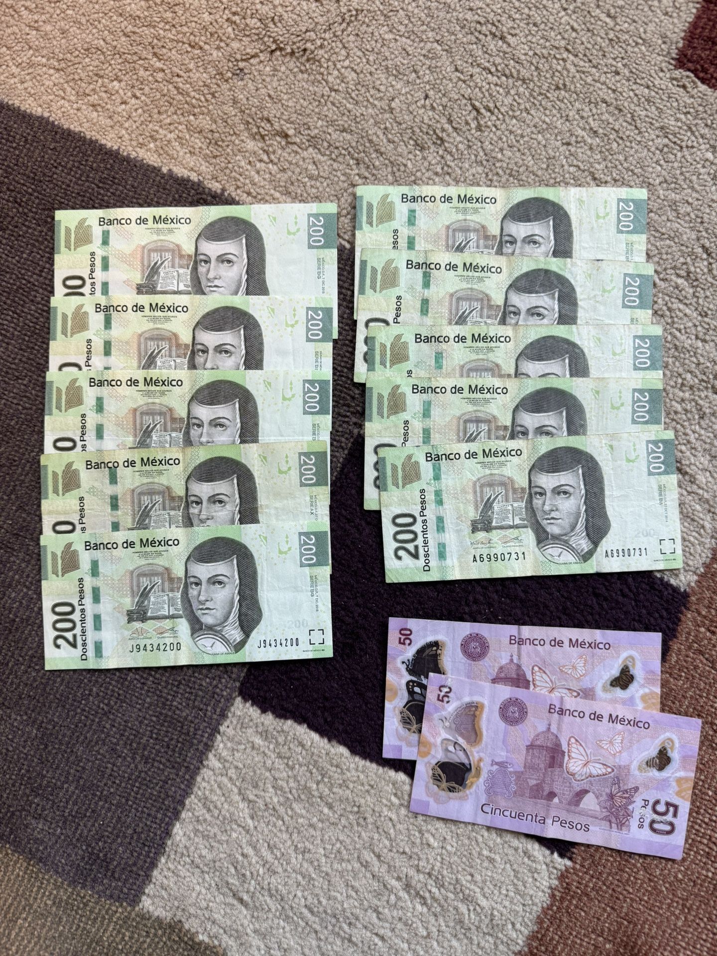 Mexican Pesos