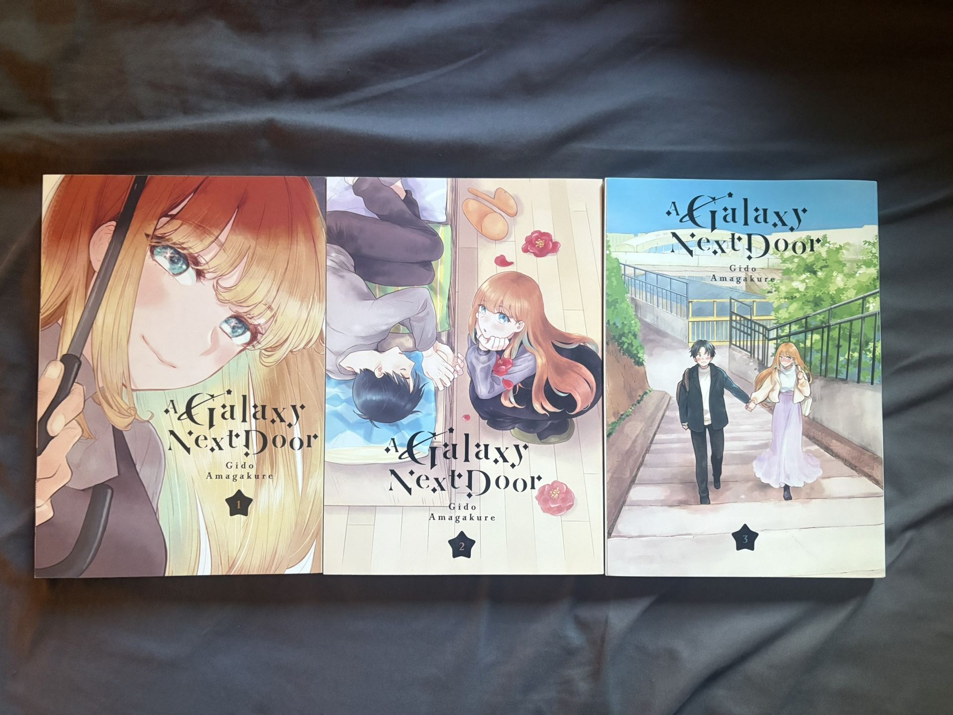 Manga - A Galaxy Next Door Vol. 1-3