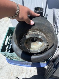Minibike slick back tire