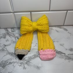 Pencil Hair Bow