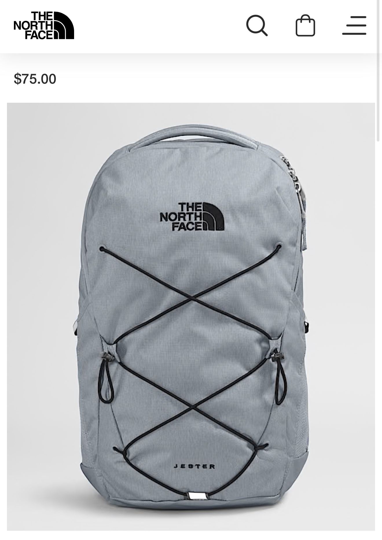 North Face bookbag