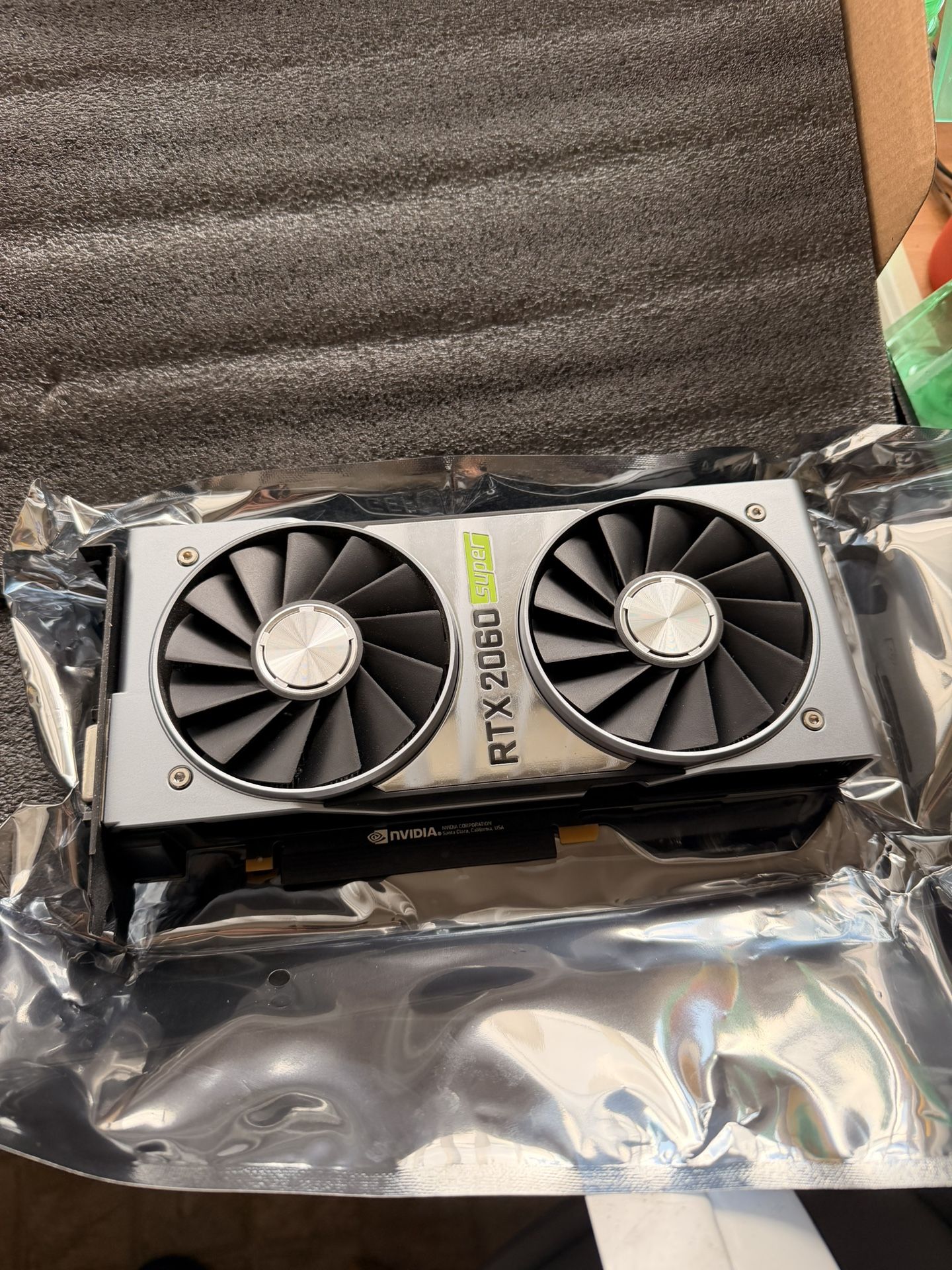 Nvidia 2060 Super Founders Edition